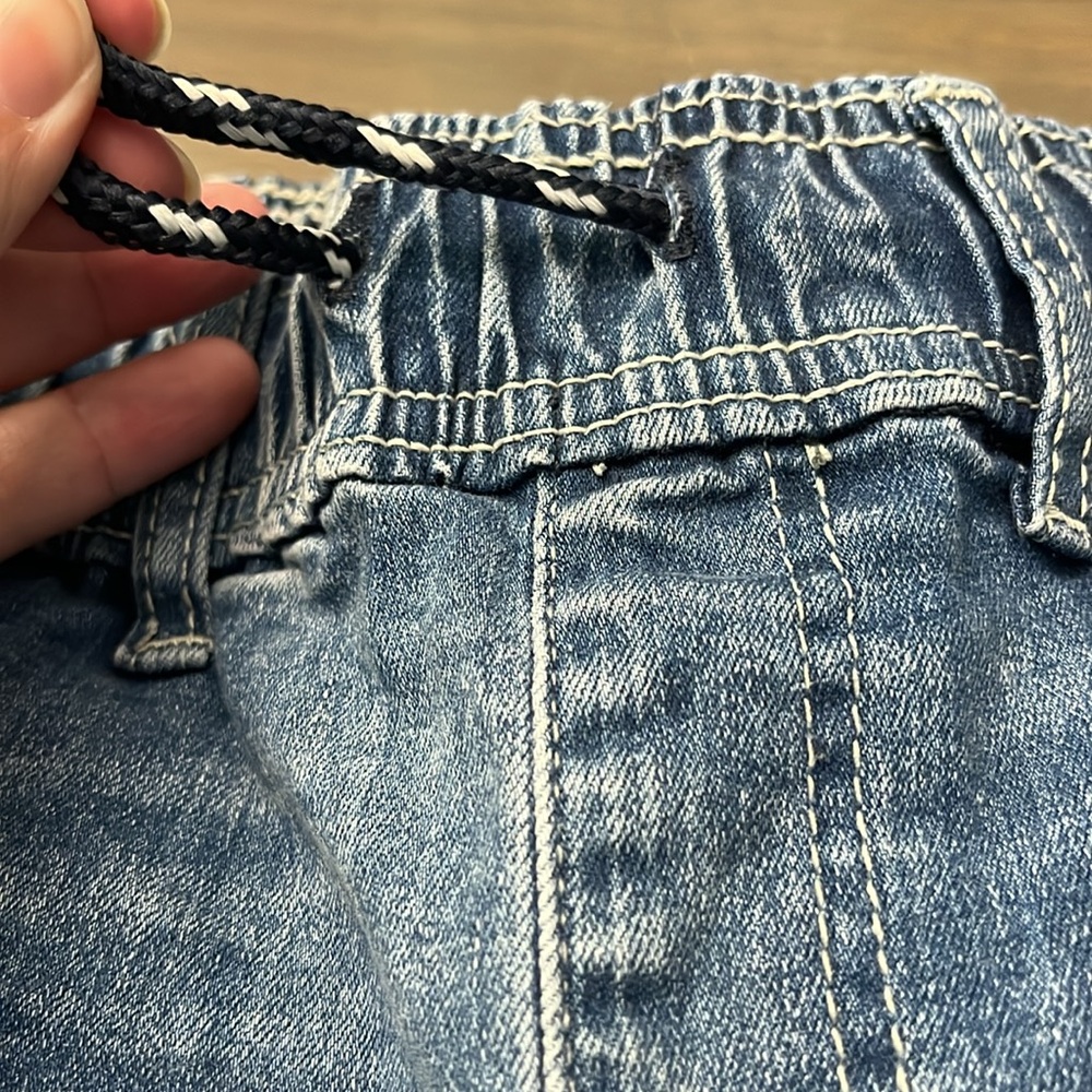 NWT! HAWK boy’s Blue Denim Flex Shorts. 10/12 - Picture 7 of 10
